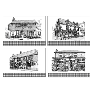 Meet Me at the Pub Notecard